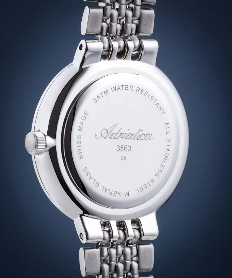 Часы Adriatica A3563.5123Q — металл сталь, Швейцария