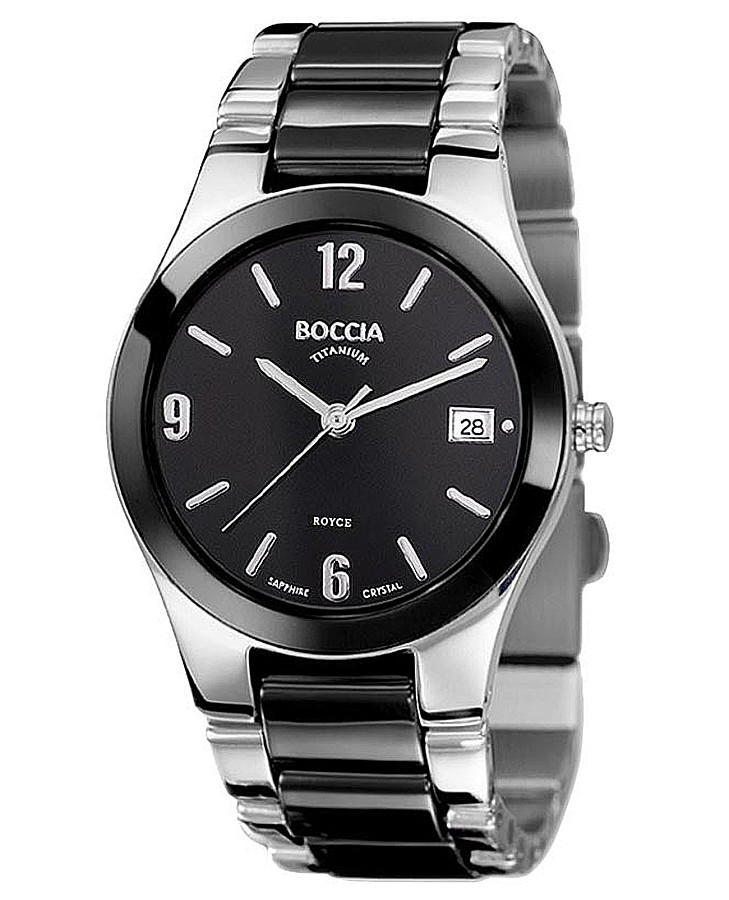 Часы Boccia Titanium Circle-Oval 3189-02 — женские, черный