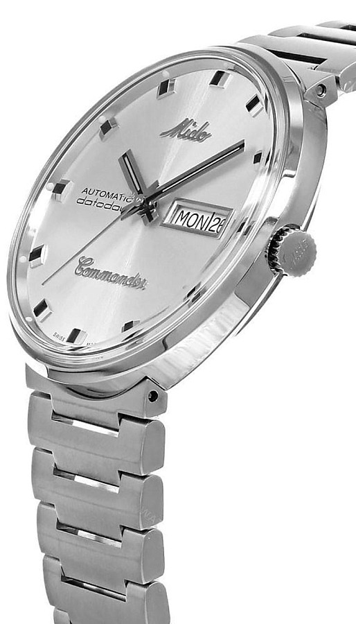 Часы Mido Commander 1959 M8429.4.21.23 — механические, сталь металл