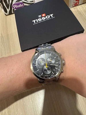 Фото покупателя: Швейцарские наручные часы Tissot PRC 200 Chronograph T114.417.11.057.00 с хронографом