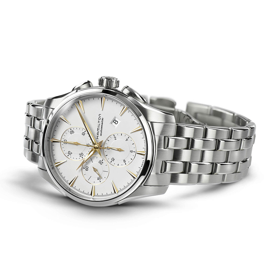 Часы Hamilton Jazzmaster Auto Chrono H32586111 — сталь металл, Швейцария