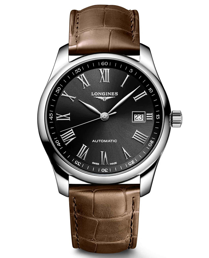 Часы Longines Master Collection L2.793.4.59.2 — мужские, черный