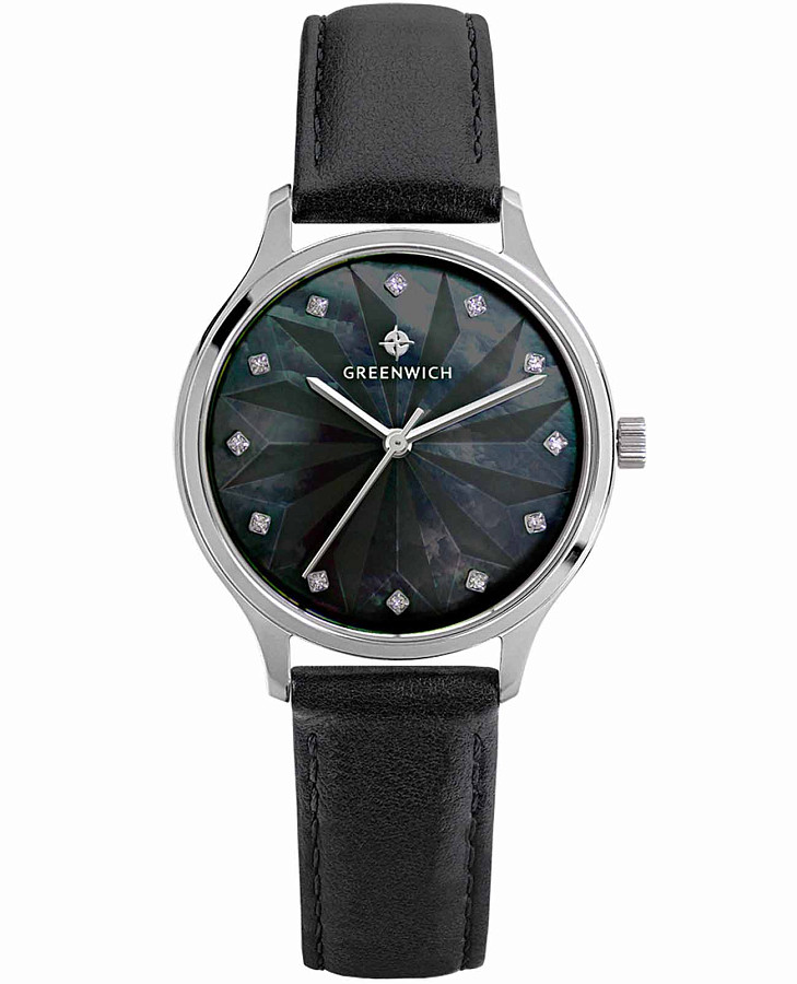 Часы Greenwich Callisto GW 341.10.51 S — женские, антрацитовый