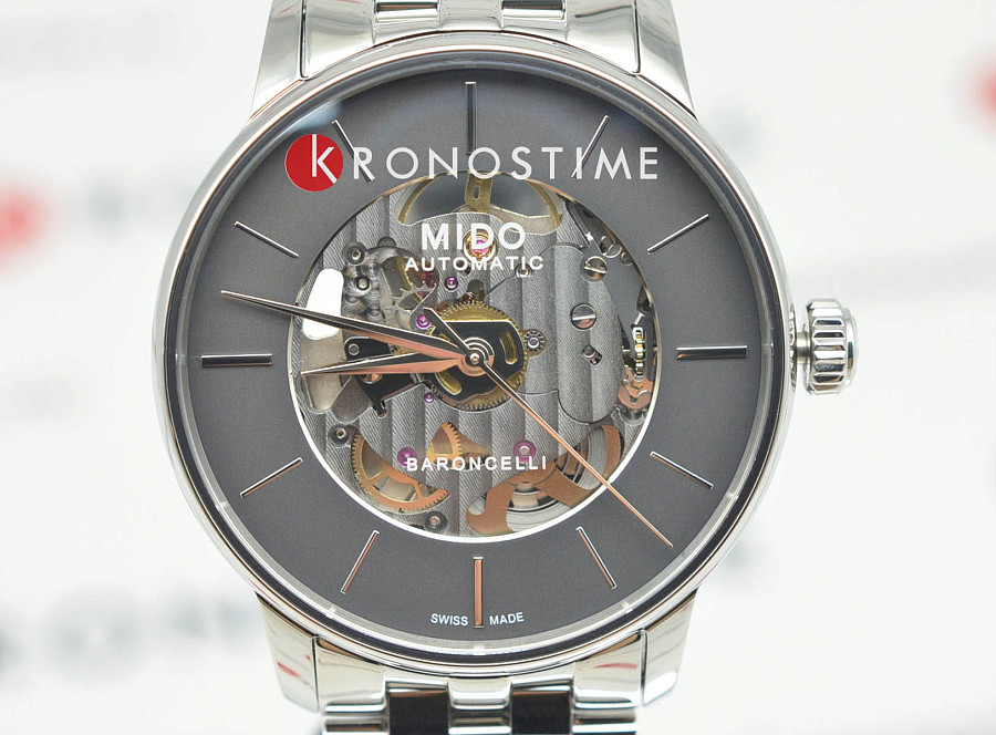 Часы Mido Baroncelli Signature M037.436.11.061.00 — сталь металл, Швейцария