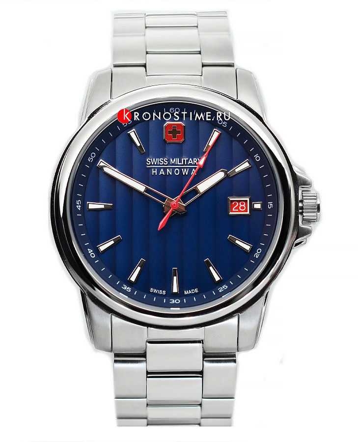 Часы Swiss Military Hanowa Circler SMWGH7001006 — мужские, серебристый