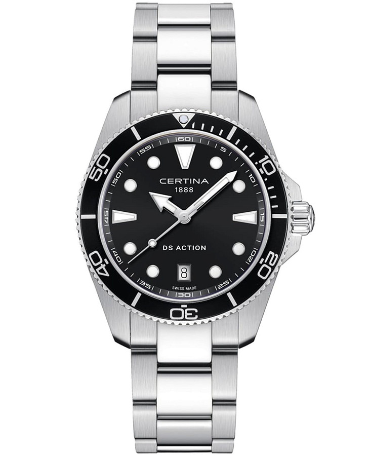 Часы Certina DS Action C048.410.11.051.00 — мужские, черный