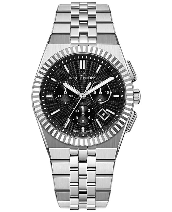 Часы Jacques Philippe Virtus JPQGC1051316 — мужские, черный