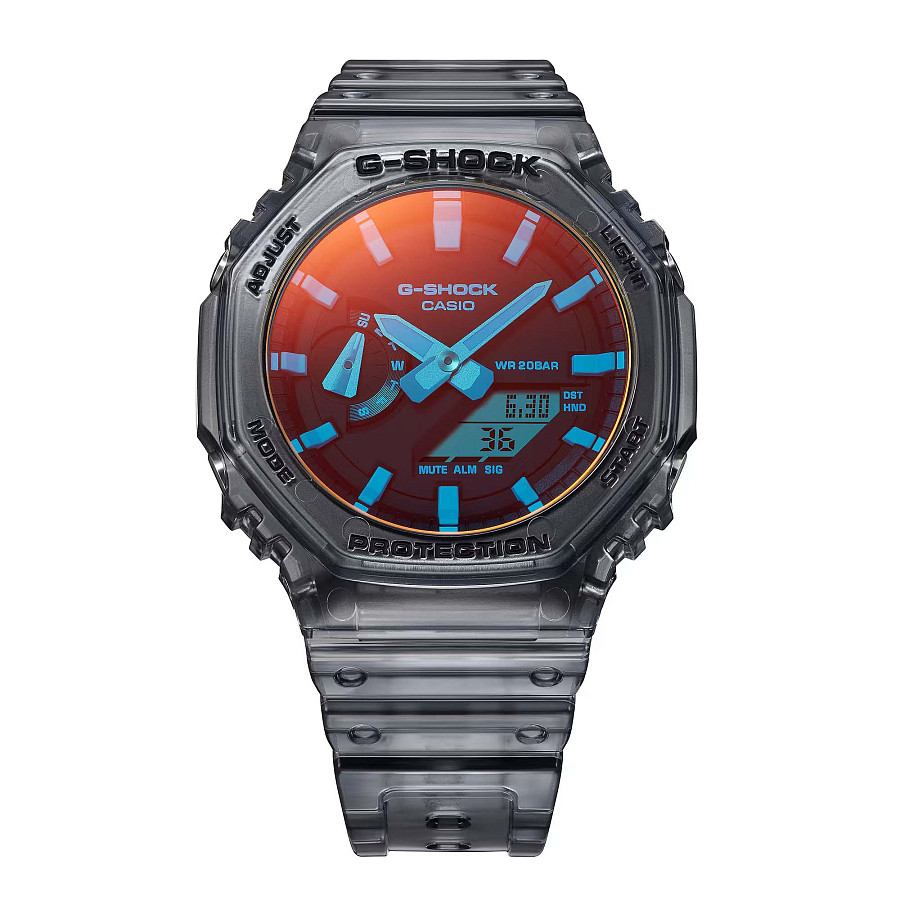 Часы Casio G-Shock GA-2100TLS-8ADR (GA-2100TLS-8A) — Япония, электронные