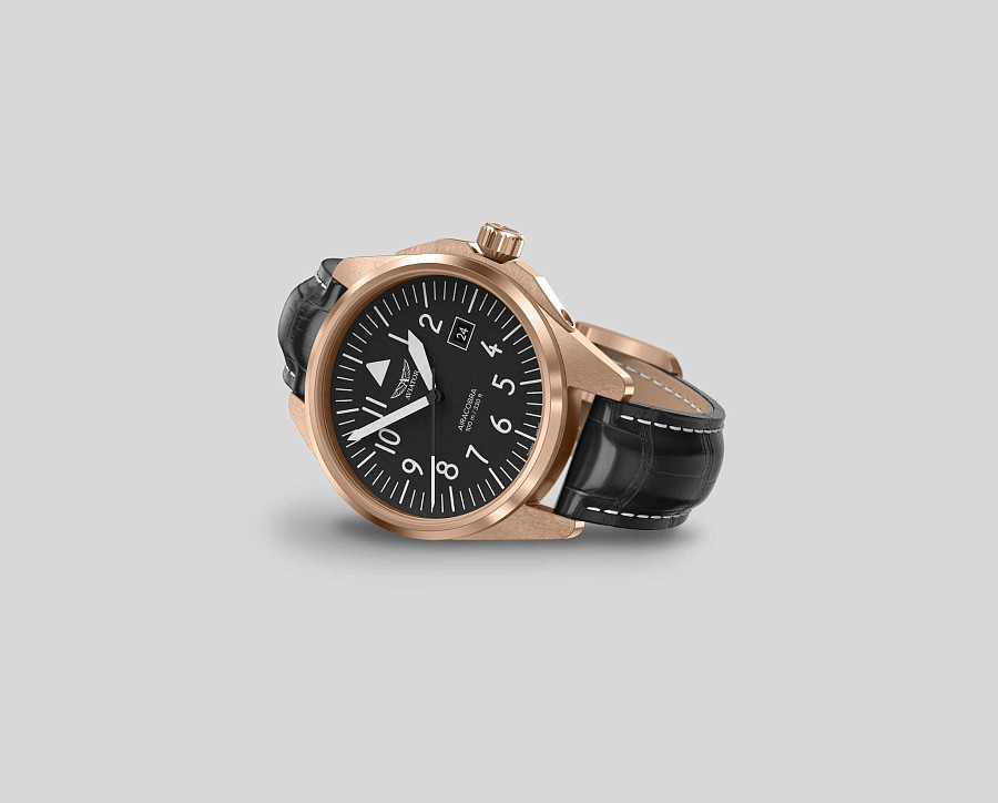Часы Aviator Airacobra V.1.38.2.315.4 — сталь металл, Швейцария