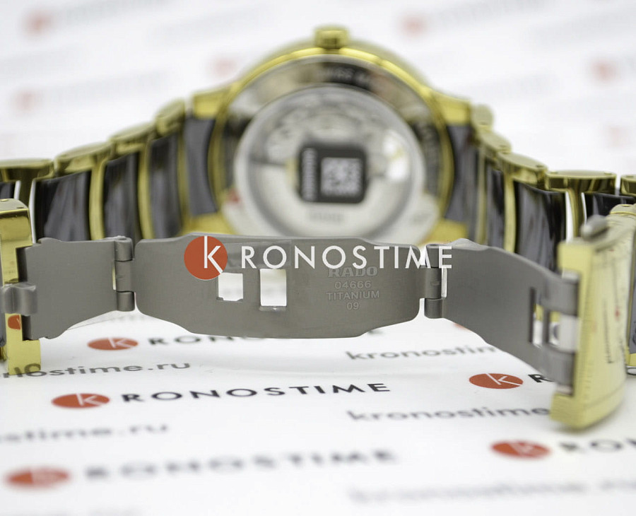 Часы Rado Centrix Automatic Open Heart R30180162 — черный, сталь металл