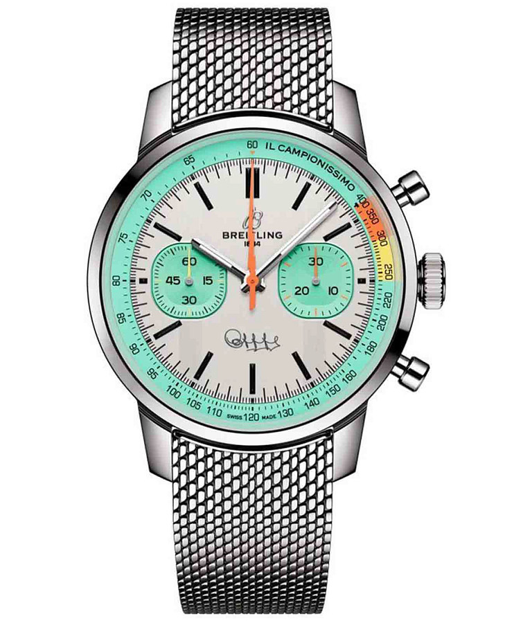 Часы Breitling Top Time B01 Fausto Coppi AB01768A1A1A1 — мужские, белый