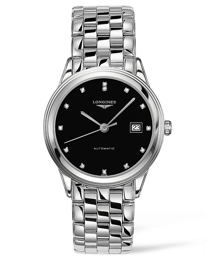 Часы Longines Flagship L4.974.4.57.6 — мужские, черный