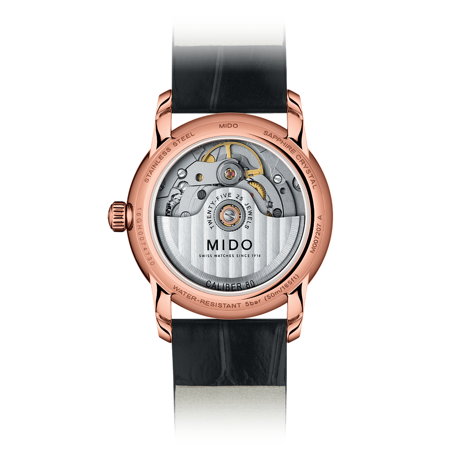 Часы Mido Baroncelli Prisma M007.207.36.116.00 — механические, сталь металл