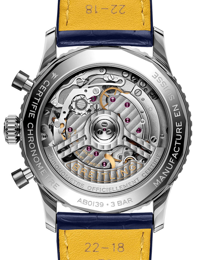 Часы Breitling Navitimer B01 Chronograph 41 AB0139A71G1P1 — кожаный, мужские