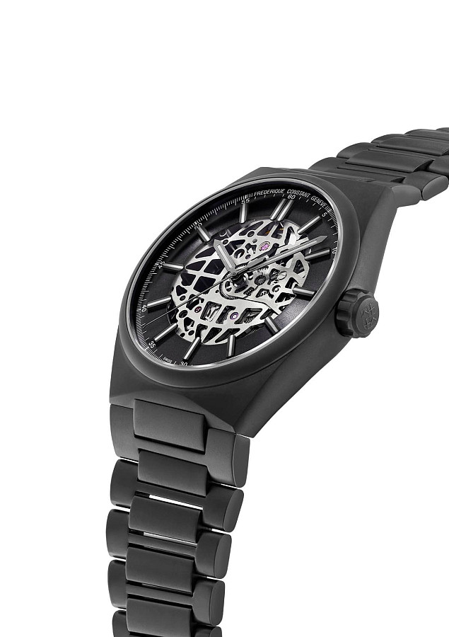 Часы Frederique Constant Highlife Automatic Skeleton FC-310DGSKT4TNH6B — механические, металл сталь