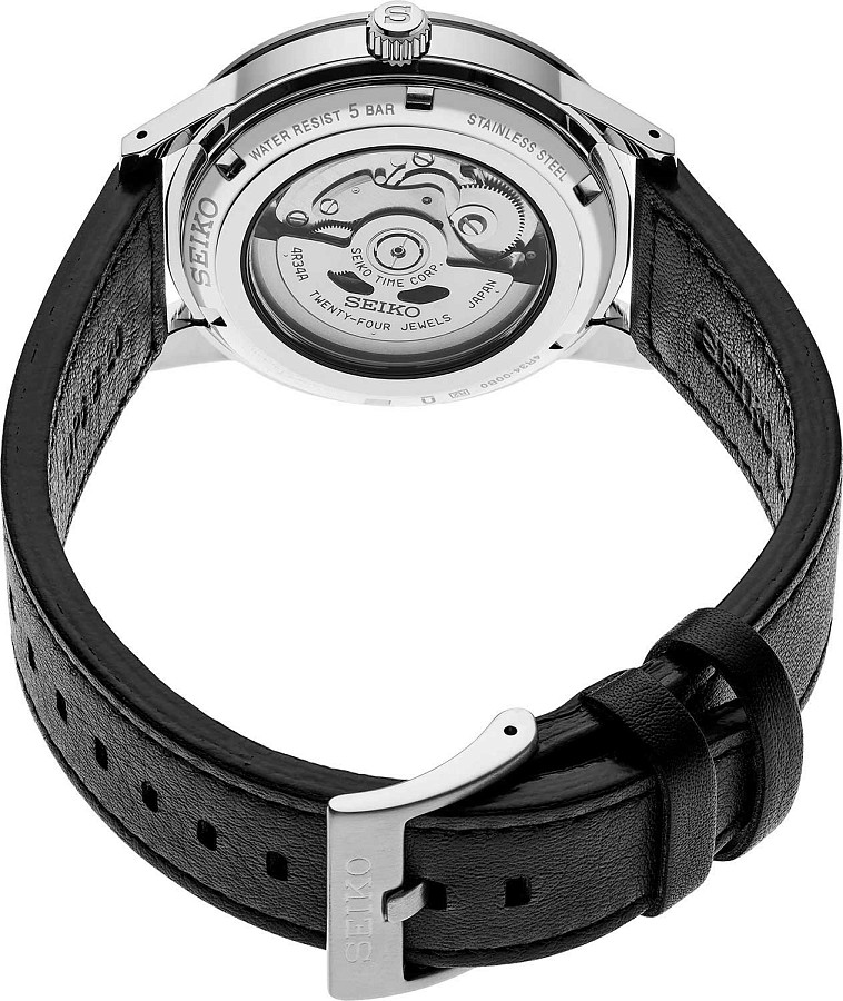 Часы Seiko Presage SSK011J1 — мужские, черный