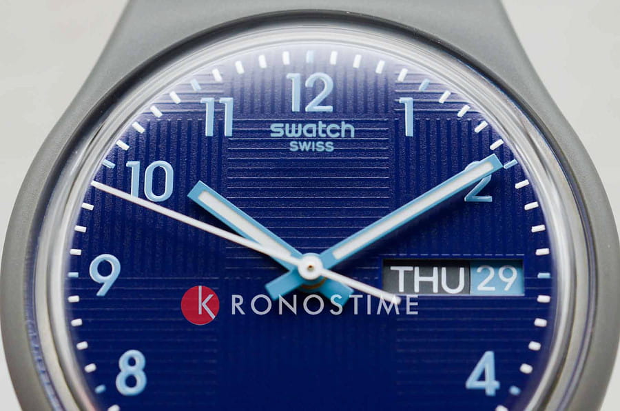 Часы Swatch Tile Dial SO28M701 — силикон, женские