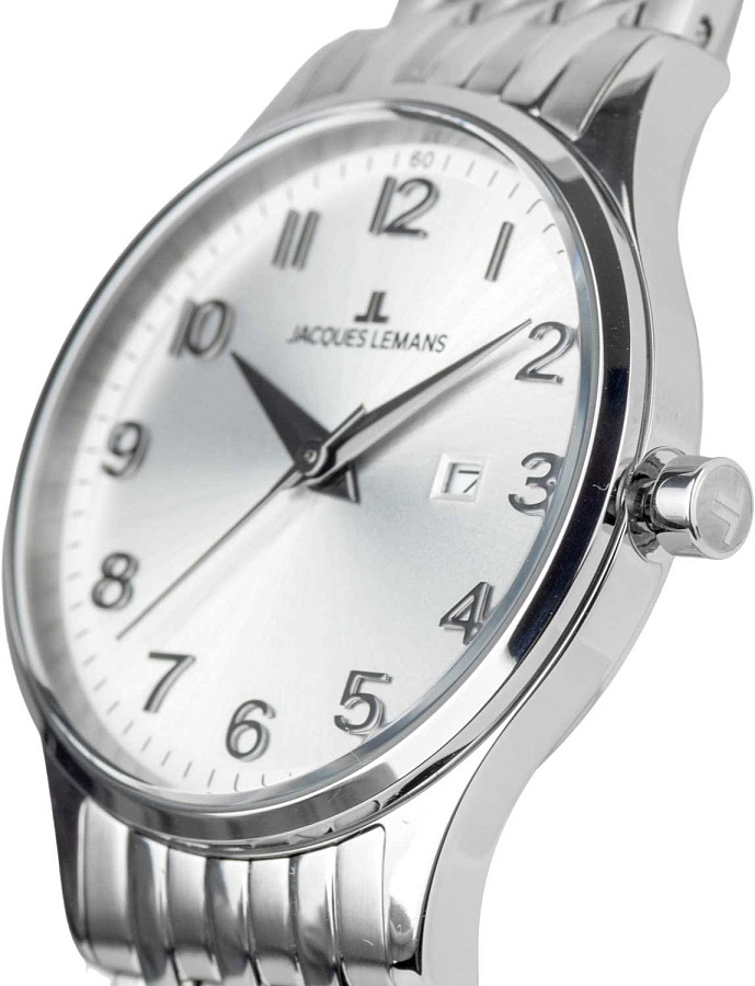 Часы Jacques Lemans Classic 1-2216G — кварцевые, сталь металл