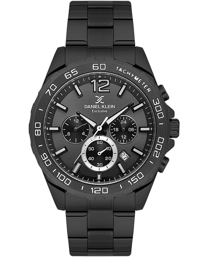 Часы Daniel Klein Exclusive DK.1.13743-5 — мужские, черный