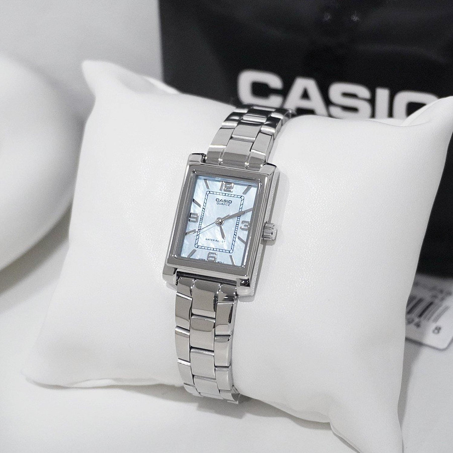 Часы Casio Collection LTP-1234DS-2A — кварцевые, сталь металл
