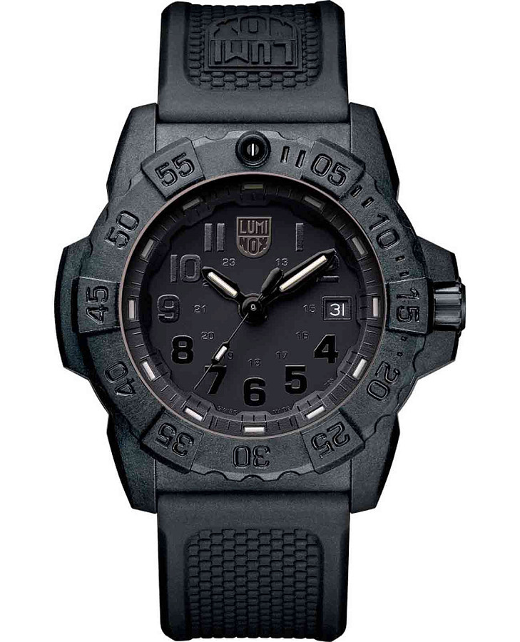 Часы Luminox Navy SEAL XS.3501.BO.F — мужские, черный