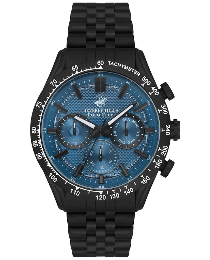 Часы Beverly Hills Polo Club BP3316X.690 — мужские, синий