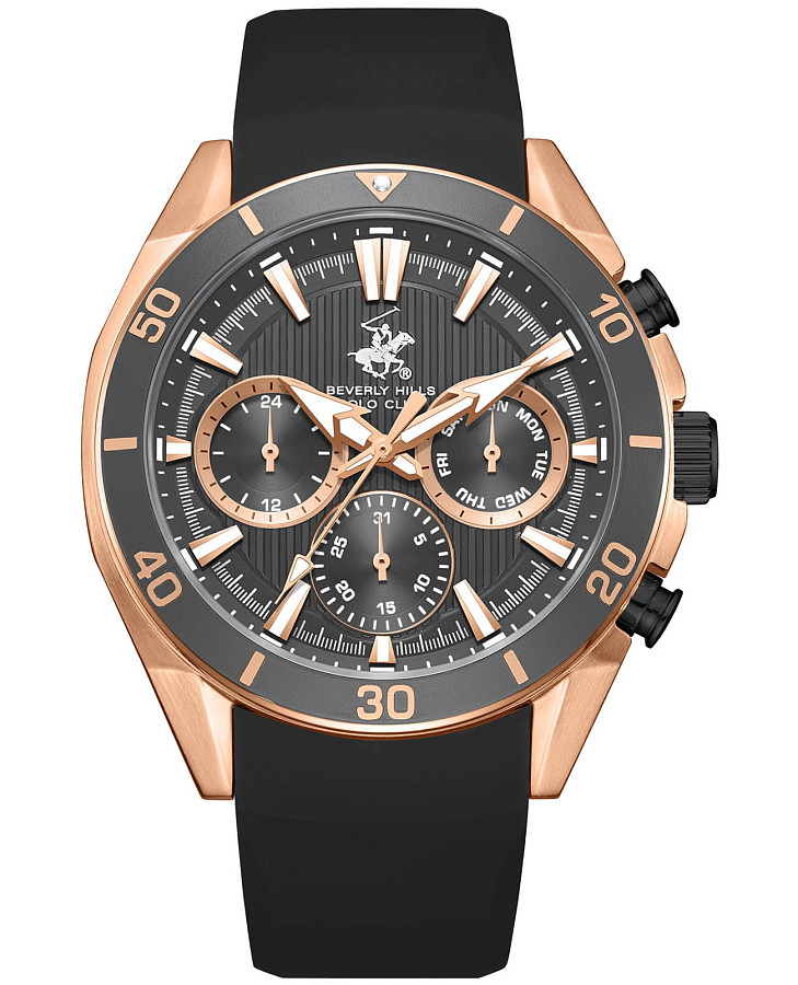Часы Beverly Hills Polo Club BP3730X.461 — мужские, серый