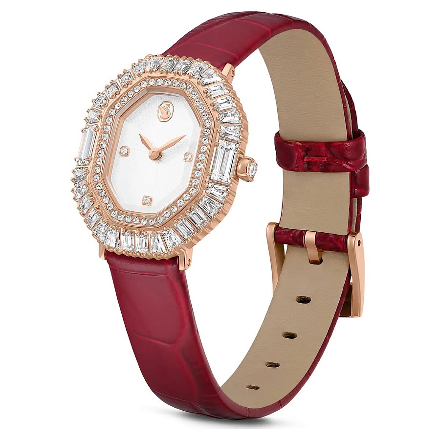 Часы Swarovski Matrix Octagon 5746375 — кварцевые, металл сталь