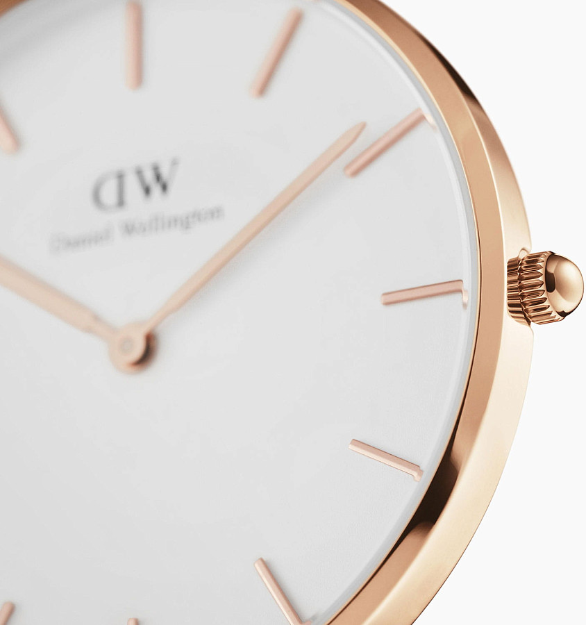 Часы Daniel Wellington Petite Melrose DW00100305 — кварцевые, металл сталь