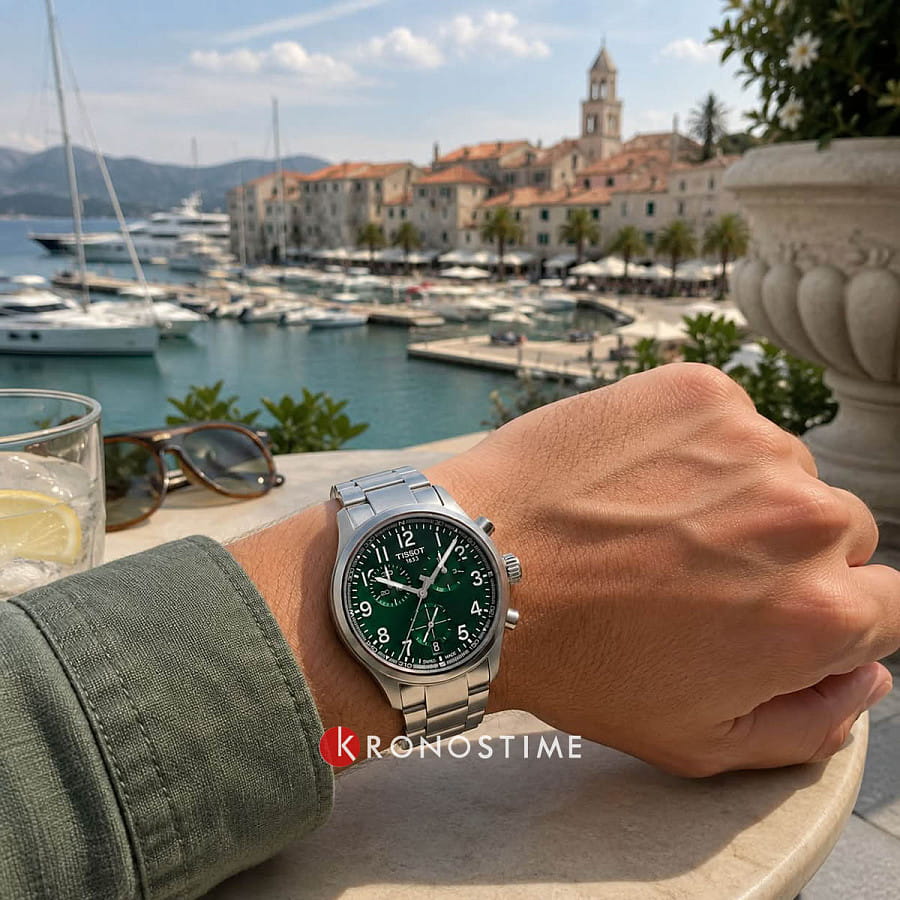 Часы Tissot Chrono L 42mm T116.417.11.092.00 — кварцевые, Швейцария, мужские