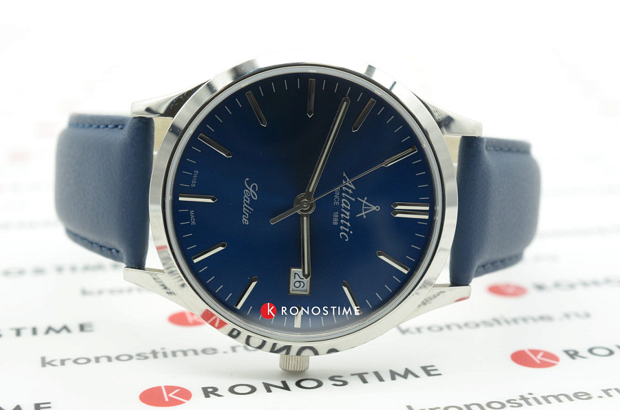 Часы Atlantic 62341.41.51 — кожаный, мужские
