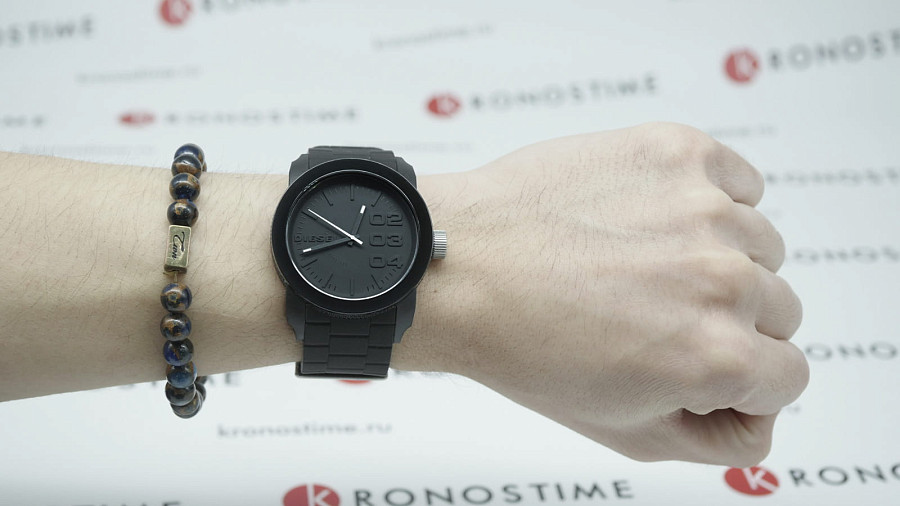 Часы Diesel MS9 Chrono DZ1437 — мужские, каучук