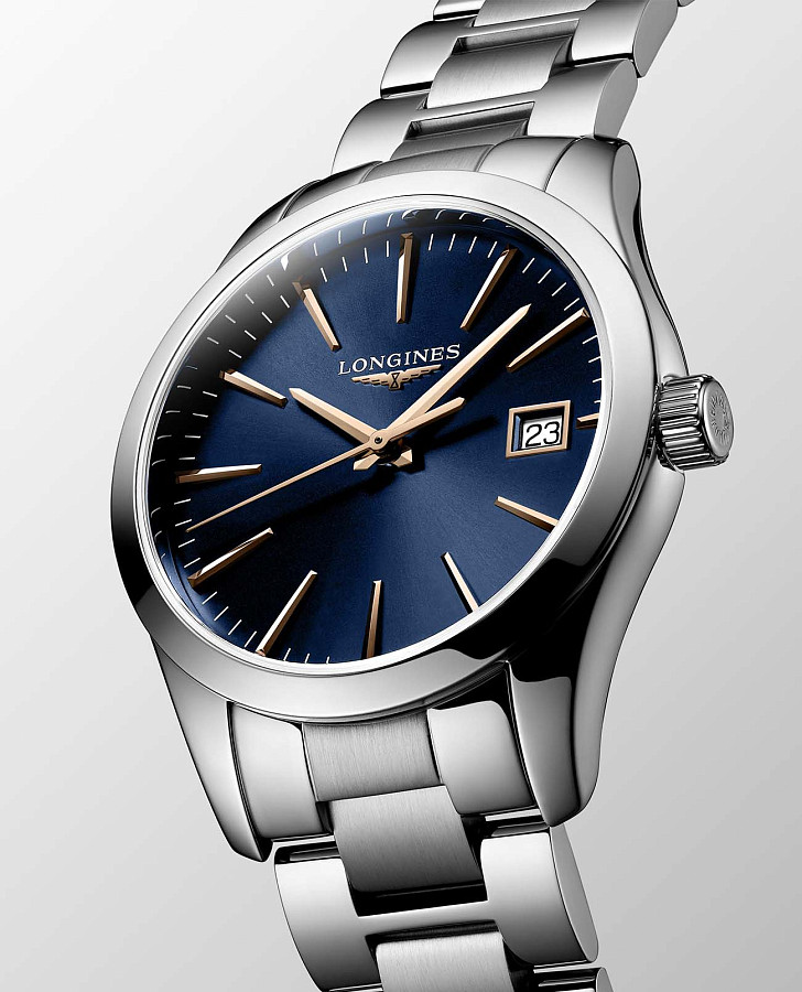 Часы Longines Conquest Classic L2.386.4.92.6 — кварцевые, Швейцария, женские