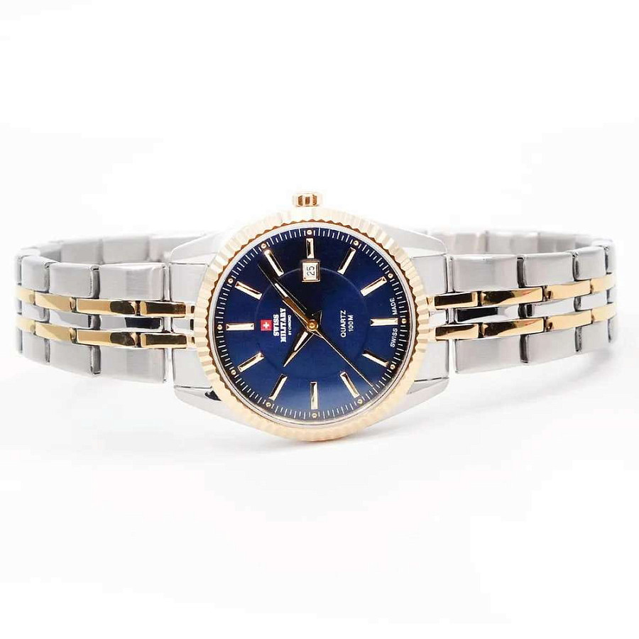 Часы Swiss Military by Chrono Сверхточные SM34066.09 — нержавеющая сталь с pvd-покрытием, женские