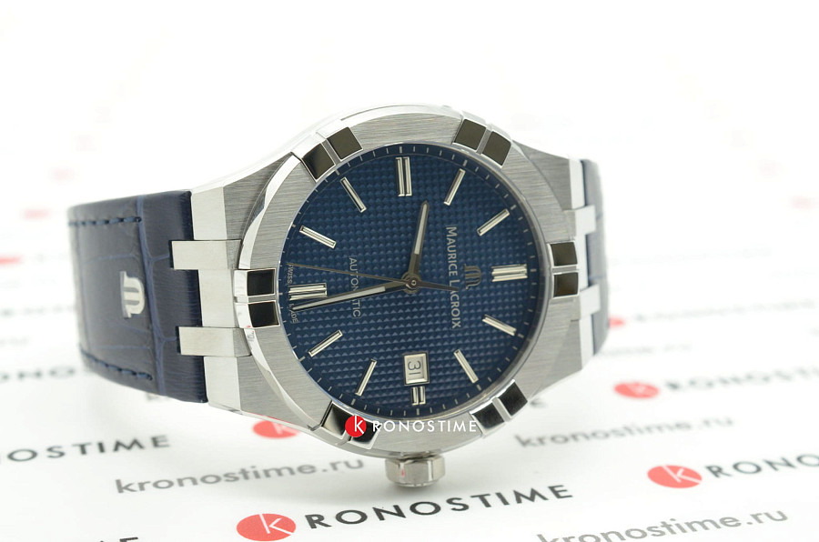 Часы Maurice Lacroix Aikon Automatic AI6008-SS001-430-1 — механические, металл сталь