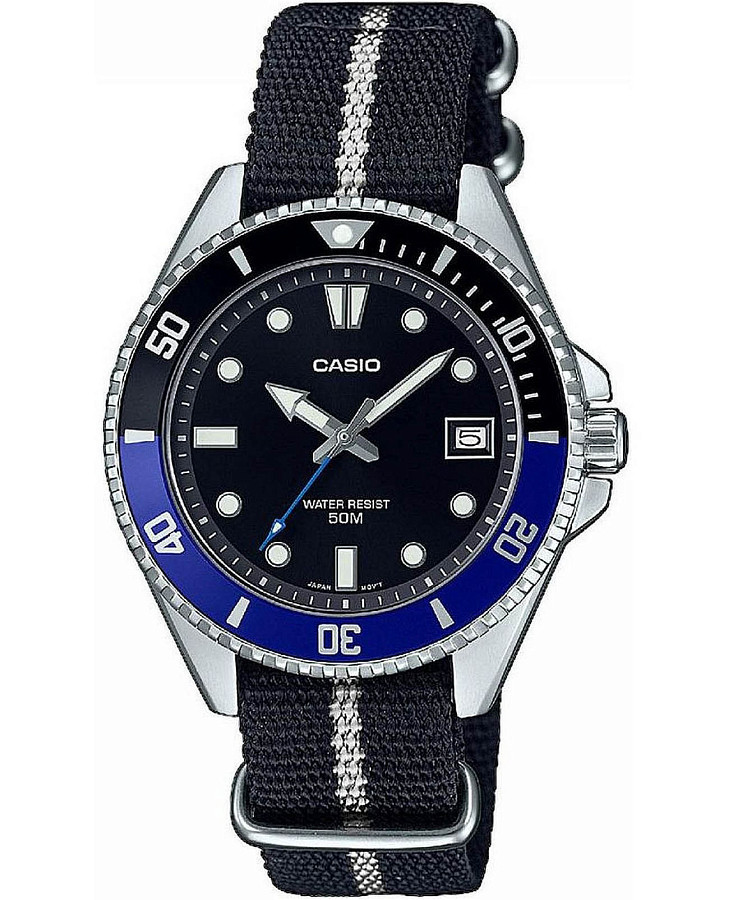 Часы Casio Collection MDV-10C-1A2VDF (MDV-10C-1A2) — мужские, черный