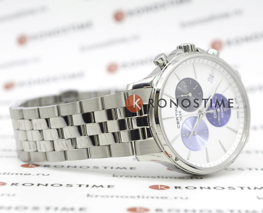Часы Certina DS-8 Chrono C045.417.44.011.00 — титан, Швейцария