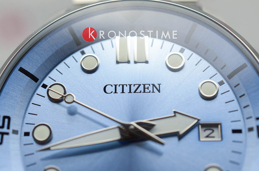 Часы Citizen Automatic NJ0191-83L — голубой, сталь металл