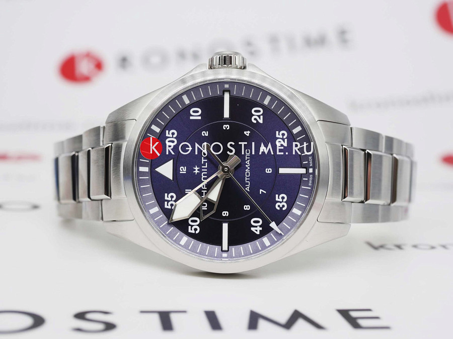 Часы Hamilton Khaki Aviation Pilot Auto H76215140 — Швейцария, механические