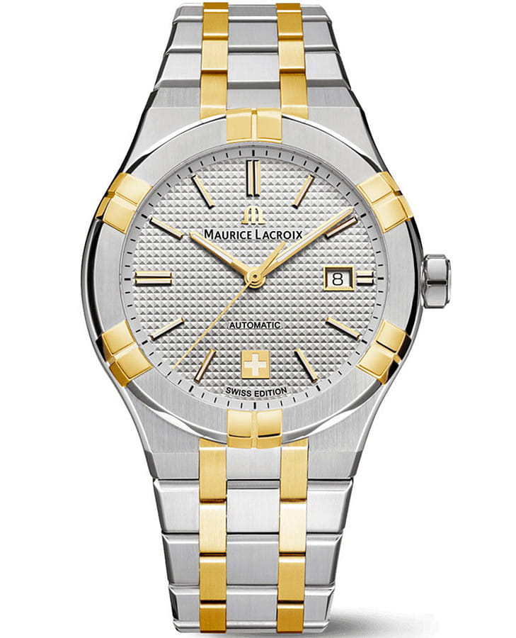 Часы Maurice Lacroix Aikon Automatic Limited Edition AI6008-PVY13-130-1 — мужские, серебристый