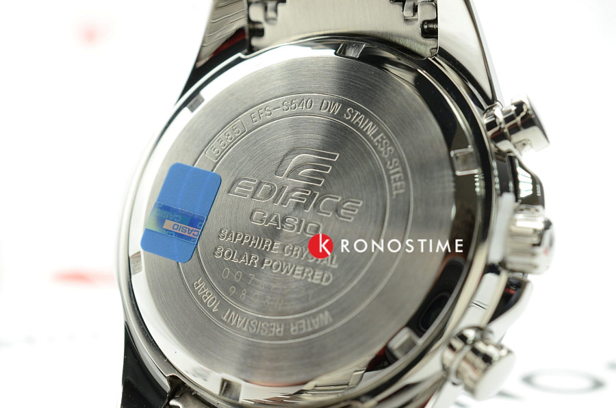 Часы Casio Edifice EFS-S540DB-1B — Япония, автокварц (кинетик)