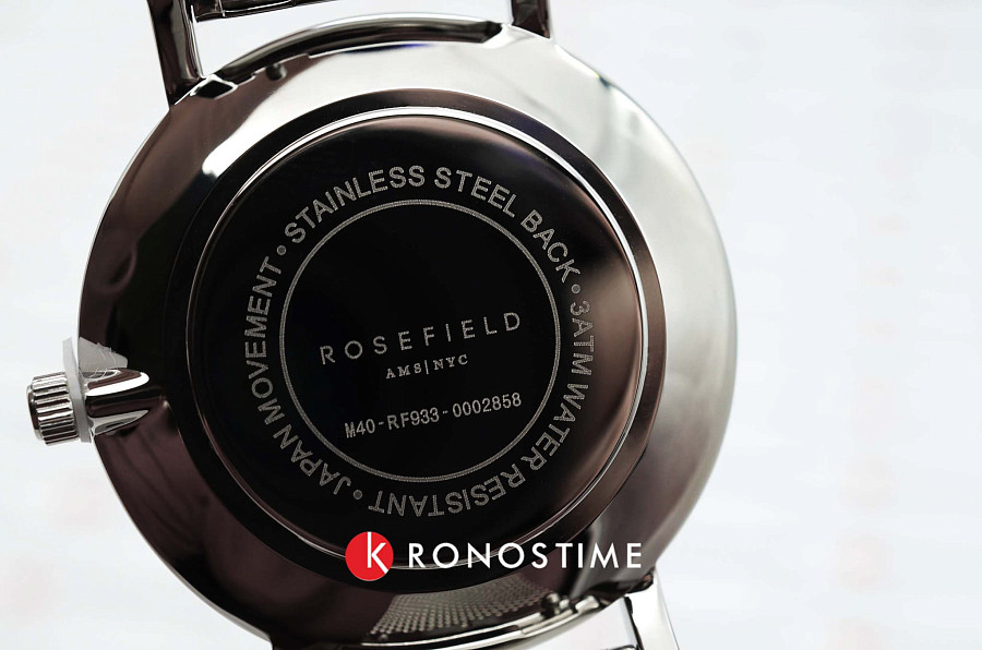 Часы Rosefield The Mercer MWS-M40 — сталь металл, нержавеющая сталь