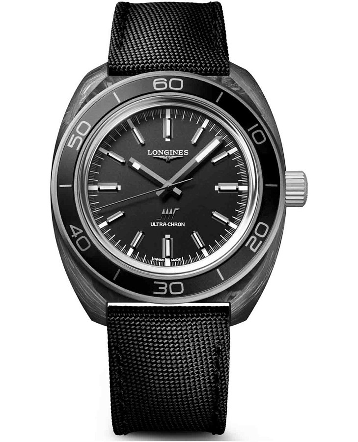 Часы Longines Heritage L2.839.4.52.2 — мужские, черный