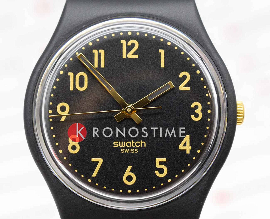 Часы Swatch Gent Biosourced Standard SO28B113 — пластик, Швейцария