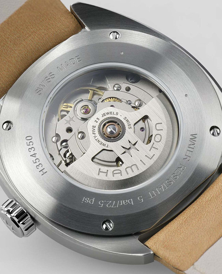 Часы Hamilton American Classic Pan Europ Day Date Auto H35435820 — мужские, кожаный