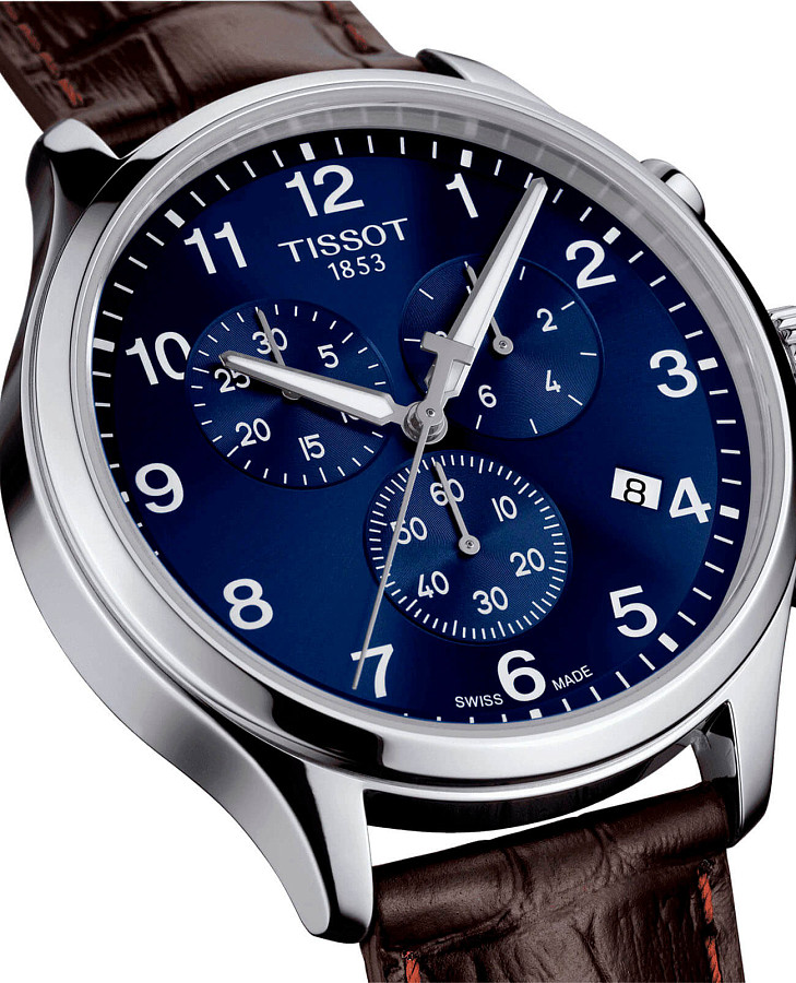 Часы Tissot Chrono XL Classic T116.617.16.047.00 — кожаный, мужские