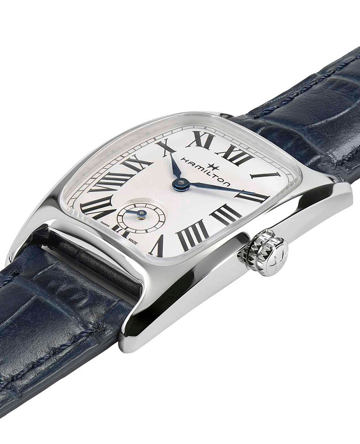 Часы Hamilton American Classic Boulton Small Second Quartz H13321611 — кварцевые, сталь