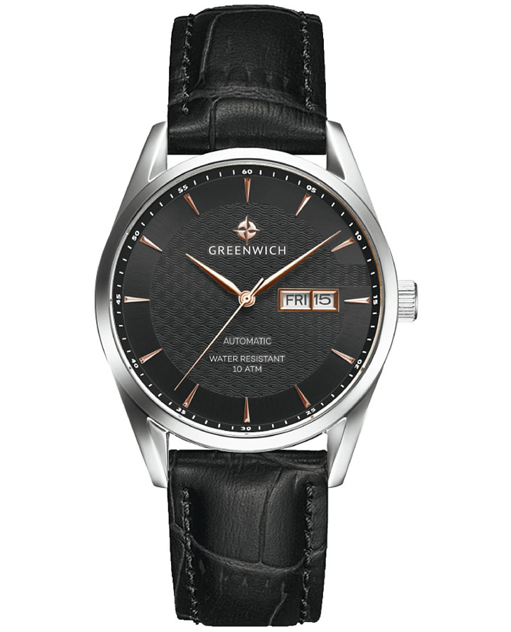 Часы Greenwich Good Luck Classic GW 074.11.35 — мужские, черный