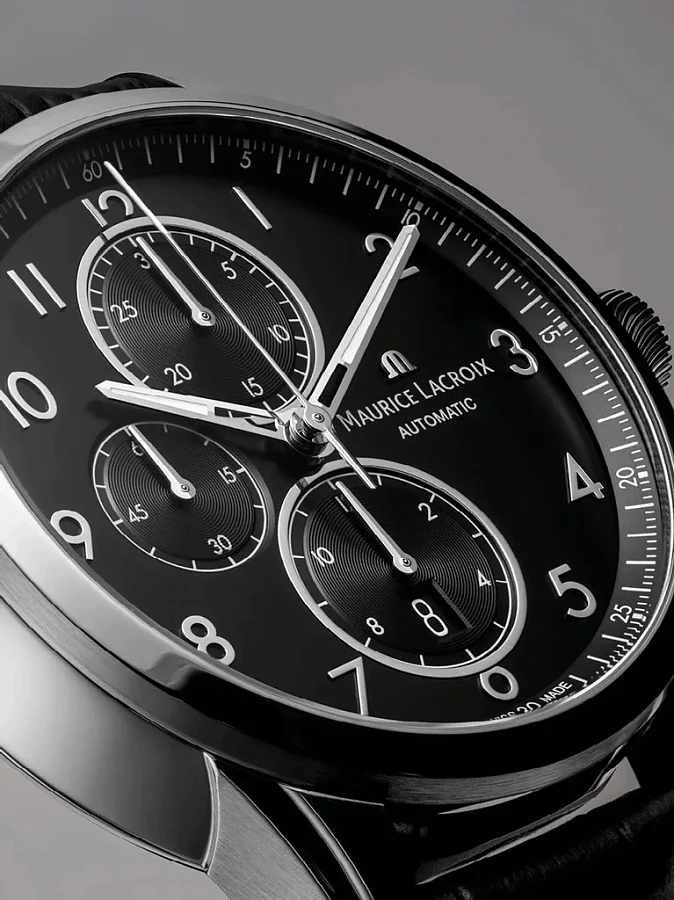 Часы Maurice Lacroix Pontos Chronograph PT6388-SS001-320-2 — артикул PT6388-SS001-320-2