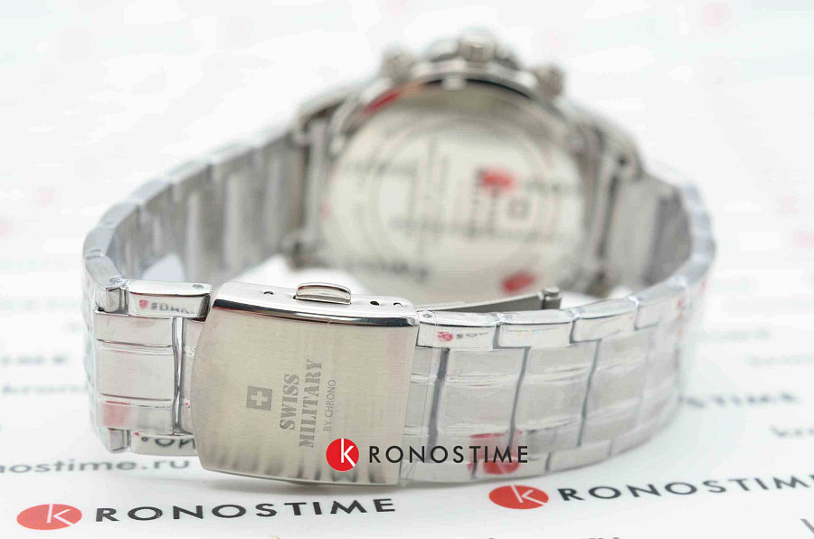Часы Swiss Military by Chrono SM34052.03 — нержавеющая сталь, мужские
